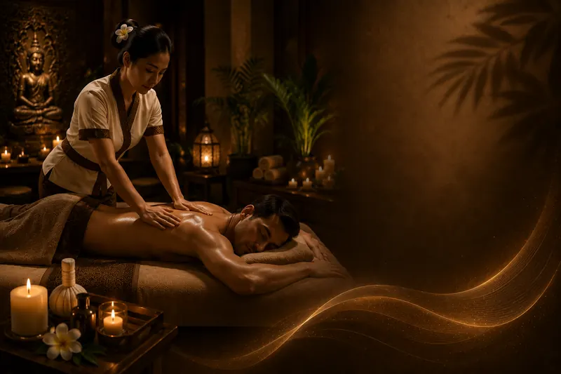 Full body massage treatment at Thai Elysium Spa Dubai